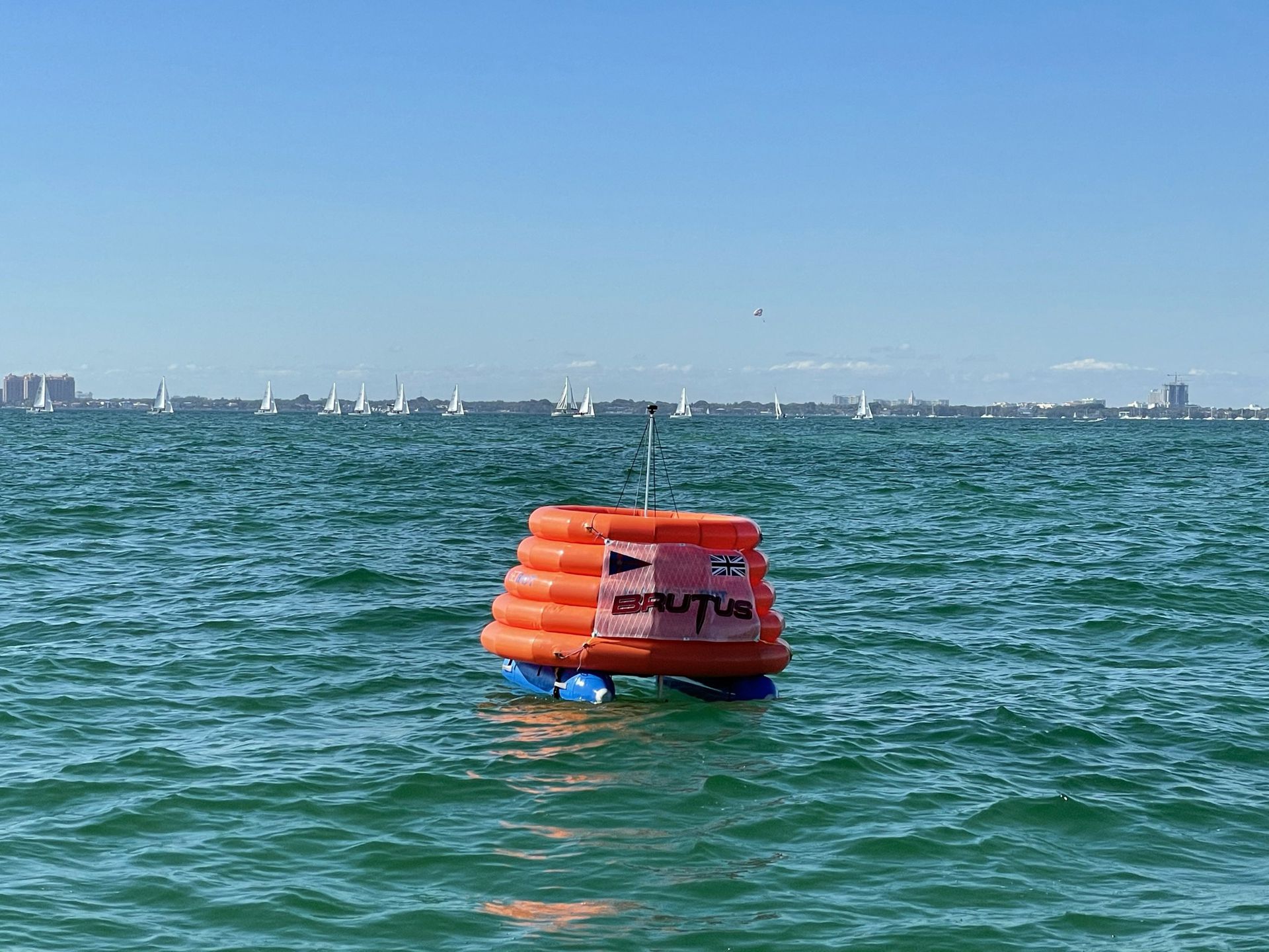 Calypso Ultrasonic Portable wind meter at J70 Tuning Regatta